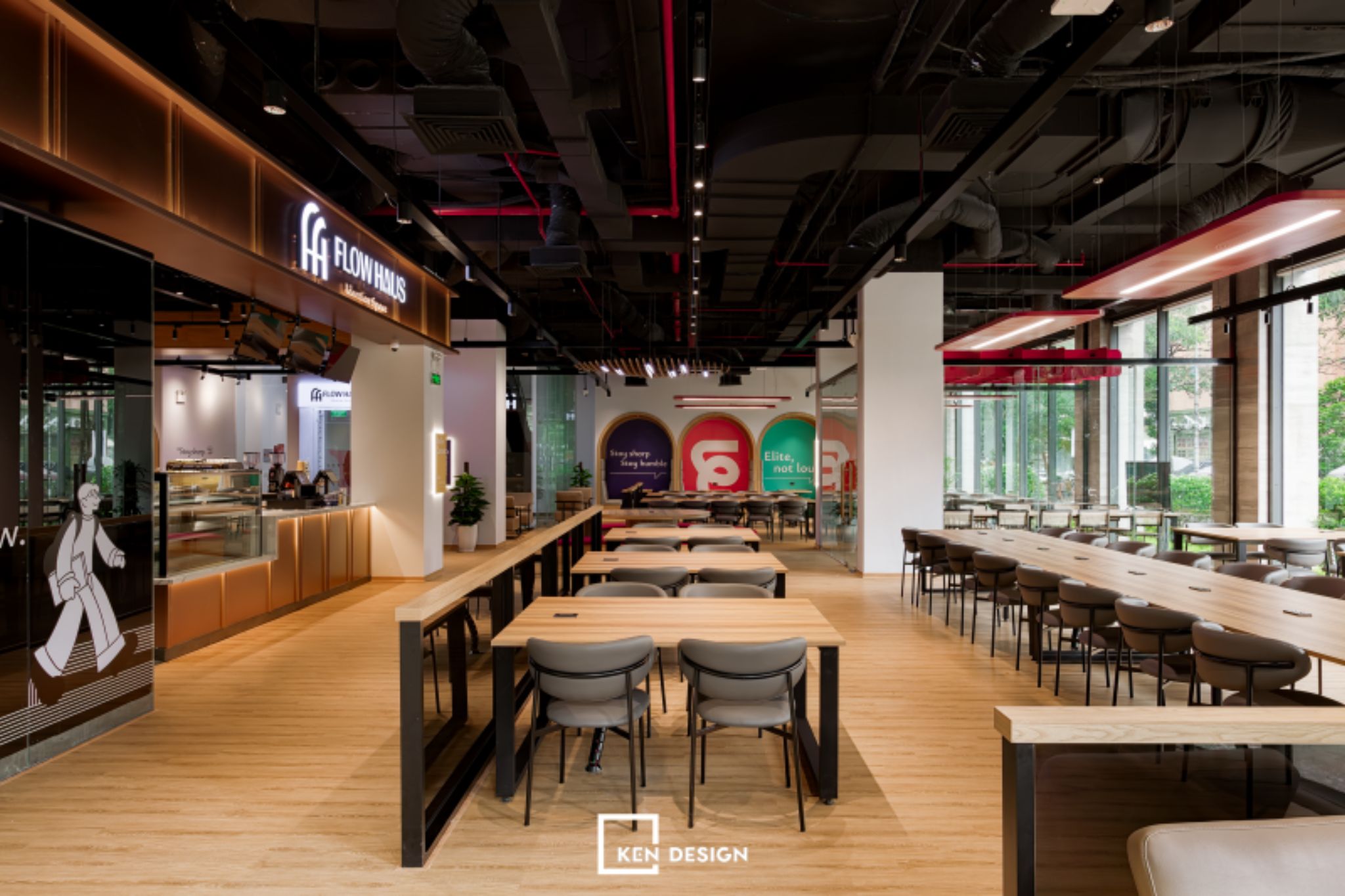 Thiết kế quán cafe 24/7